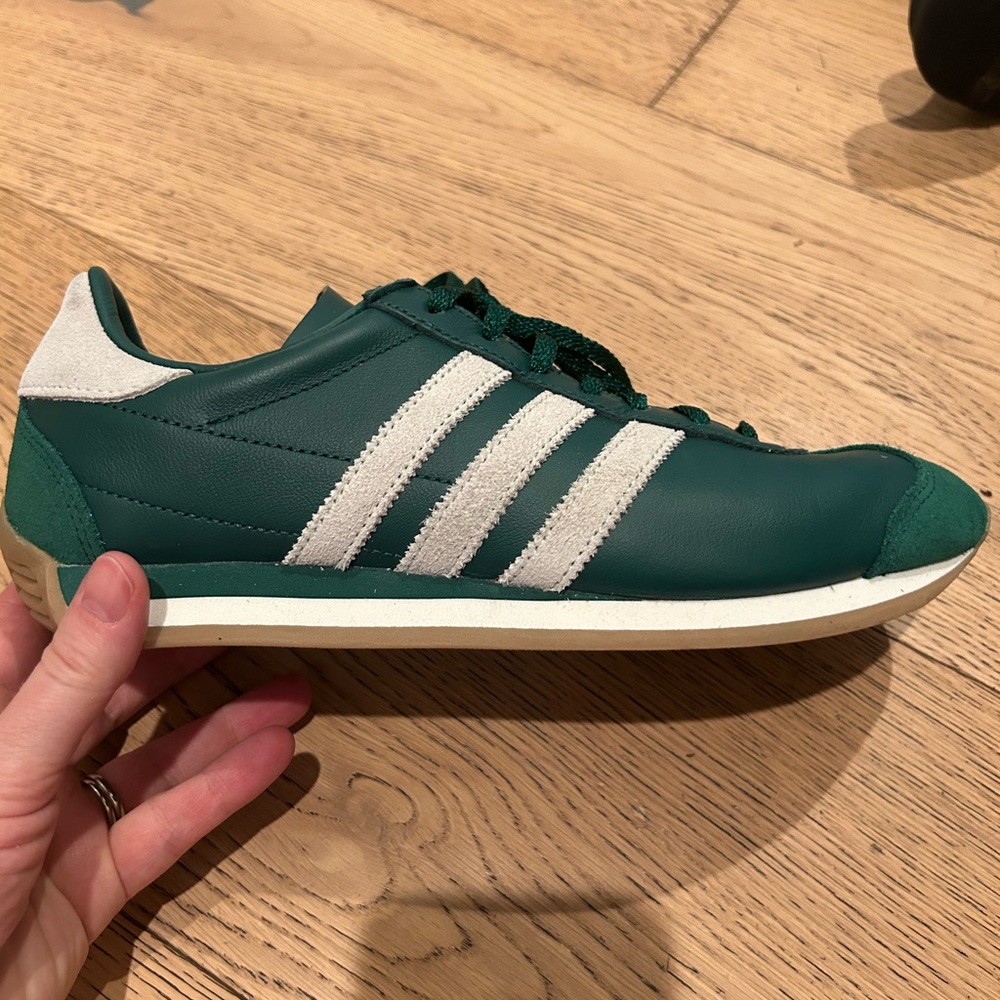 Green Adidas Country OG Sneakers
s